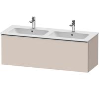 D-Neo Duravit Meuble sous-lavabo suspendu, 1280x440x462mm, 1 tiroir, avec poignée acier inox brossé, DE4265070910000
