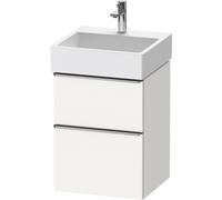 Duravit Duravit Meuble sous-lavabo D-Neo 48,4x44,2 cm, blanc brillant, 1 porte, 1 tiroir Quantité:1