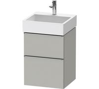 Duravit Duravit Meuble sous-lavabo D-Neo 48,4x44,2cm, ES gris/beige m, 1 tiroir, 1 porte Quantité:1