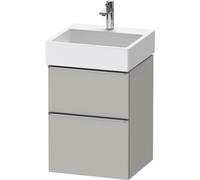 Duravit Duravit Meuble sous-lavabo D-Neo 48,4x44,2cm, ES gris/beige m, 1 tiroir, 1 porte Quantité:1