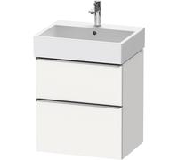 Duravit Duravit Meuble sous lavabo D-Neo 58,4x44,2cm, ES blanc brillant, 1 porte, 1 tiroir Quantité:1