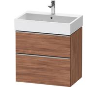 D-Neo Duravit Meuble sous-lavabo suspendu, 684x625x442mm, 1 tiroir, avec poignée acier inox brossé, DE4372070790000