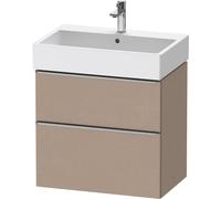 D-Neo Duravit Meuble sous-lavabo suspendu, 684x625x442mm, 1 tiroir, avec poignée acier inox brossé, DE4372070750000