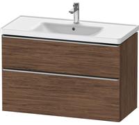 D-Neo Duravit Meuble sous-lavabo suspendu, 984x625x452mm, 1 tiroir, avec poignée acier inox brossé, DE4356070210000