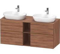 Duravit Duravit Meuble sous lavabo D-Neo 140x55 cm, 2 tiroirs, 2 portes, b chêne/Naturel Quantité:1