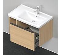 Duravit D-Neo meuble sous-vasque DE425703030 78,4 x 45,2 cm, chêne naturel, mural, 2000 , élément étagère sur le côté