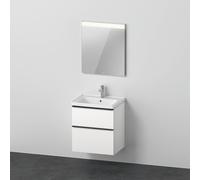 Duravit Duravit Ensemble meuble D-Neo 60x48cm, WT, WTU, 1SBK, SP, blanc mat Quantité:1