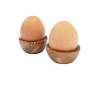 D.O.M.® Piccolo Lot de 6 coquetiers en bois d'olivier