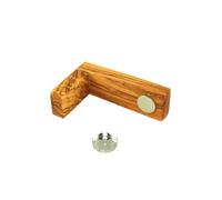 D.O.M. Porte-Savon en Bois d'olivier avec magnétique.