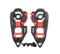 D ' Objectif de d ' engrenage de visière de Casque ABS | 1 paire de de Base d ' équipement de casque ABS avec vis, bouclier serré Compact, en plastique