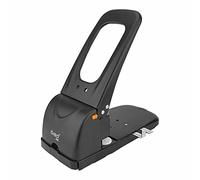 D.RECT 1300 Perforateur 2 trous | Grande Capacité de 100 Feuilles | Noir 105010