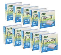 D.RECT Agrafes 23/15 | Agrafes pour agrafeuses de bureau | Agrafes | Lot de 1000