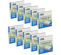 D.RECT Agrafes 23/8 | Agrafes pour agrafeuses de bureau | Lot de 10 000