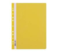 D.RECT Chemise Lux PP A4 avec perforation en film polypropylène Jaune