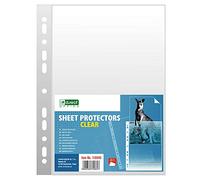 D.RECT , Chemises A4, Lot de 100 chemises A4, Fournitures ménagères et de bureau, Transparent, Film plastique, 50 µm, 50mic, Emballage de film transparent 110040 0,05 mm