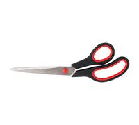 D.RECT Ciseaux de Bureau 25 cm - Grand Modèle pour Découpe Intense - Lames Inox Ultra-Tranchantes - Poignée Ergonomique Antidérapante - Pour Bureau, École, Maison, Artisanat