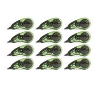 D.RECT Green Lot de 12 rouleaux de correction avec capuchon de protection pour bandes 4,2 mm x 10 m