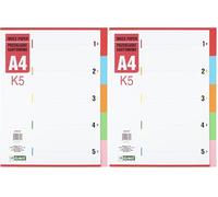 D.RECT | K5 | Inserts intermédiaires en carton 1-5 | (Lot de 2)