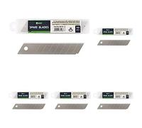 D.RECT - Lame de Cutter 18 mm | 10 Lames | Lames de rechange pour couteaux | lames cassables et interchangeables, Paquet de 5