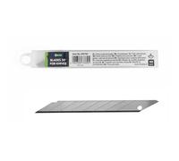 D.RECT - Lame de Cutter 9 mm - Lames de Rechange pour Couteaux - 10 x Lames Cassables et Interchangeables