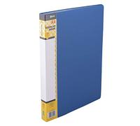 D.RECT Lot de 30 Porte-Documents en Polypropylène | 30 Chemises à Haute Transparence | Etiquette pour Décrire le Contenu sur la Colonne Vertébrale | A4 | Couleur : Bleu