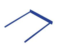D.RECT Lot de 50 trombones en métal avec revêtement en plastique 115 mm
