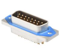 D-SUB ST15 LK - Sub-D SlimCon - broche, 15 pôles, IP67, coupe de soudure