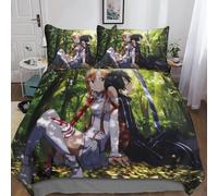 D Sword Art Online Housse De Couette Avec Taies D'oreiller Housses De Couettes Anime Parure De Lit Microfibre Avec Fermeture ¿¿Clair Parure De Couette