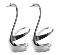 d ' ustensiles de cuisine en acier inoxydable de qualité supérieure avec des designs artistiques Swanning Repose-cuillère fourchettes pour maisons modernes Propriétaire de cuillère à sans