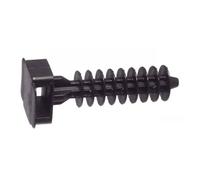 D-Work 100 Supports Mural Noir pour Lien - Forme Cheville 9.6 x 32 mm - Nylon 6.6