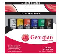 Daler-Rowney Georgian Ensemble de Peinture à l'huile Starter