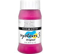 Daler Rowney Peinture Acrylique Système 3, Bouteille 500 ml, 45 Couleurs