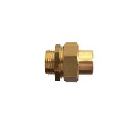 D15007B Raccord 3 pièces Union 20x27 laiton poli