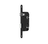 D4500/GD_POUR PROFIL EURO CLE I COFFRE 135MM AXE50 ENTRAXE70 C7 BOUTS RONDS NOIR DROITE REVERSIBLE AVEC GACHE