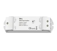 DA-L DMX512 Amplificateur de signal, 1 entrée et 2 sorties, 12-48 VDC