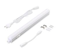 DA LIGHT Barre Lumineuse LED Réglette Lumières pour Bureau Cuisine Armoire Murale Atelier avec Interrupteur (30cm)