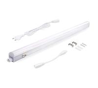 DA LIGHT Luminaire d'agencement à Led 8W 57,5cm 750lm 4000k blanc neutre Éclairage d'armoire super lumineux blanc pour Cuisine Armoire Vitrines Extensible par système d'enfichage