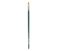 DA VINCI 1875 Series Pinceau pour Peinture à l'huile, 10, Fibre synthétique, Vert, 31 x 0,9 x 30 cm
