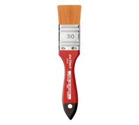 da Vinci 5080 Watercolor Series 5080 CosmoTop Spin Brosse à Cheveux synthétique avec Manche Rouge Taille 30 (5080-30)