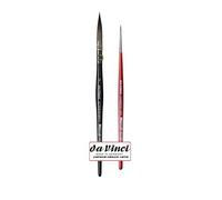 da Vinci Casaneo Serie 490 Pinceau aquarelle avec long réglage des fibres n° 2 + da Vinci Sérié 5580 Mini Fabriqué en Allemagne