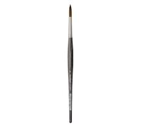 da Vinci, COLINEO à Manche Court, Pinceau pour Aquarelle, Fibres synthétiques, Pinceau d'artiste, Peinture à l'aquarelle, peintures acryliques liquides, fabriqué en Allemagne, Rond, Taille 8