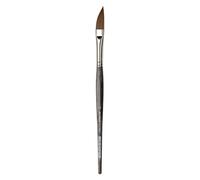 da Vinci, COLINEO à Manche Court, Pinceau pour Aquarelle, Pinceau à Lame, Fibres synthétiques, Pinceau d'artiste, Peinture à la Gouache, fabriqué en Allemagne, biseauté, Taille 14