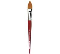 da Vinci Cosmotop-Spin Pinceau d'aquarelle - manche ovale rouge Gr : 30