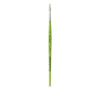 da Vinci, FIT Synthetics Bristle, Set, 4 pinceaux, Robustes, Acrylique, Gouache, Tempera pour Bois, Toile, Papier et Carton, Loisirs et école, Manche Court, fabriqués en Allemagne, Tailles 6, 8, 6, 8