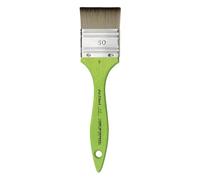 DA VINCI, FIT Synthetics, série 5073, Pinceau (Large), Acrylique, Aquarelle, Huile, pour Toile, métal, Papier, Tissu, Bois, apprêt, Manche Court, fabriqué en Allemagne, Taille 50