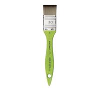 DA VINCI, FIT Synthetics, série 5073, Pinceau (Large), Acrylique, Aquarelle, Huile, pour Toile, métal, Papier, Tissu, Bois, apprêt, Manche Court, fabriqué en Allemagne, Taille 30