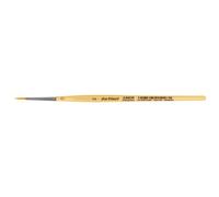 da Vinci, Junior Synthetics, série 303, Rond, Fibres synthétiques élastiques dorées, pour Les détails et la Peinture linéaire, pour Papier et Carton, école, fabriqué en Allemagne, Taille 2