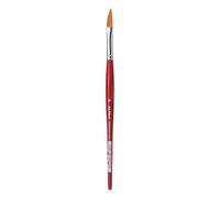 Da Vinci Pinceau Aquarelle série 5587, Fibre synthétique, Rouge, 23,6 x 0,8 x 30 cm