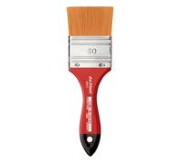 Da Vinci Série 5080 spalter Brosse, Fibre synthétique, Rouge/Noir, 18 x 5 x 30 cm
