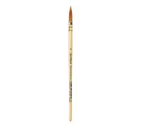 da Vinci Watercolor Series 488 CosmoTop Spin Pinceau Rond synthétique avec Manche Naturel laqué Taille 0 (488-0)